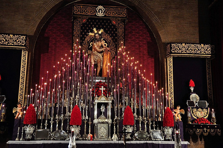 Quinario del Señor atado a la columna Las Cigarreras Sevilla 2012 (4)