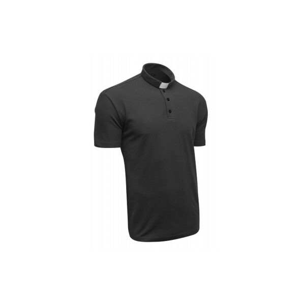 Polo Sacerdotal M/ Negro