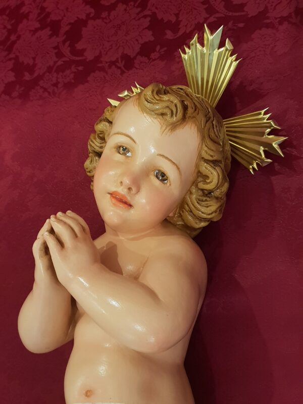 Niño Jesús cuna 50 cm