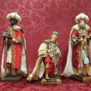 reyes magos napolitanos 32 cm